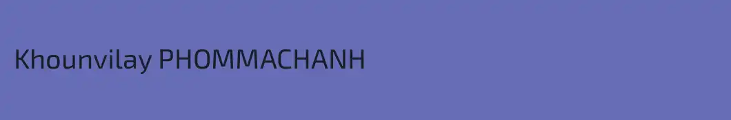 Khounvilay PHOMMACHANH
